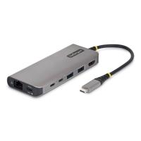 StarTech.com USB-C to HDMI Multiport Adapter with 140W PD Charging, 4K 60Hz, 5-Port USB 5Gbps Hub, GbE, Type-C Mini Dock for MacBook / Dell / Thinkpad / HP