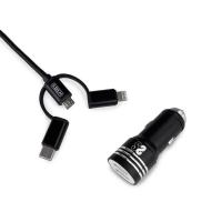 SUBBLIM SUB-CHG-4CC002 mobile device charger Universal Black Cigar lighter Fast charging Auto