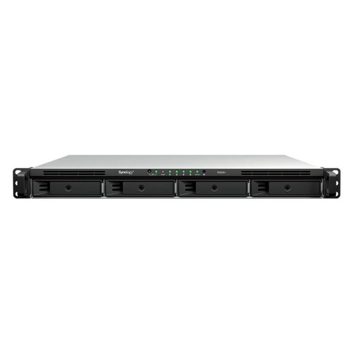 Synology RackStation RS826+ NAS/storage server Rack (1U) AMD Ryzen V1500B 4 GB DDR4 0 TB DiskStation Manager Black, Grey — image 7 of 12