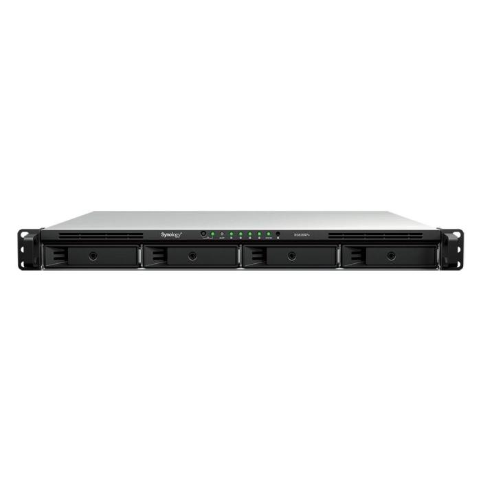 Synology RackStation RS826RP+ NAS/storage server Rack (1U) AMD Ryzen V1500B 4 GB DDR4 0 TB DiskStation Manager Black, Grey — image 7 of 12