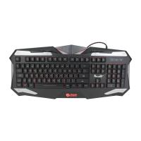 TALIUS Arconte keyboard Gaming USB QWERTY Spanish Black, Silver