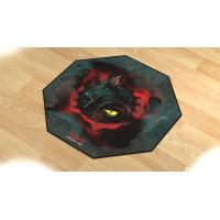 TALIUS TAL-FPAD800 furniture floor protector mat Black Fabric, Rubber