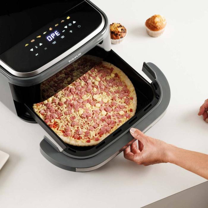 Taurus 973006000 pizza maker/oven 1 pizza(s) 2200 W Black, Fuchsia — image 10 of 16