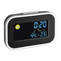 TFA 60.2015 Black,Silver alarm clock