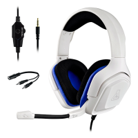 The G-Lab Korp Cobalt Headset Wired Head-band Gaming White