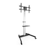 TooQ Hera Aluminium Floor Stand with Wheels for 37''-86'' Screen