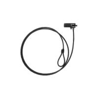 TooQ NANO Type Security Cable with Laptop Key 1.5 metres, Dark Grey