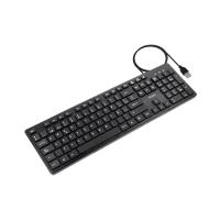 TooQ TQK-2003-B keyboard Universal USB Black, view image 6 of 10