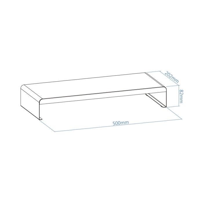 TooQ TQMR0121 monitor mount / stand Desk Black — image 3 of 7