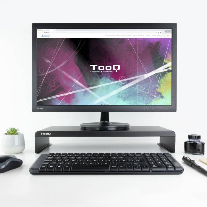 TooQ TQMR0121 monitor mount / stand Desk Black — image 4 of 7
