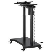 TooQ UROS Floor Stand on Wheels with Electric Height and Tilt Adjustment