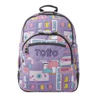 Totto Crayoles backpack School backpack Multicolour Polyester