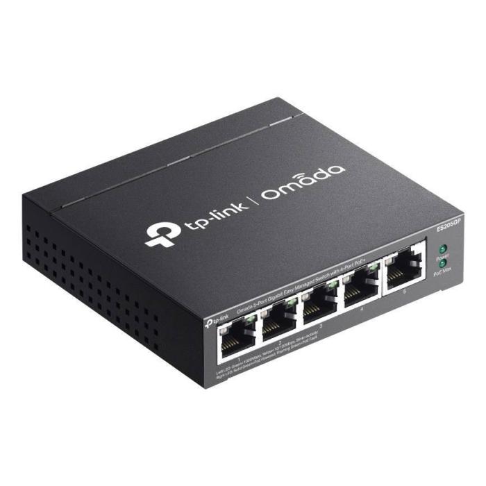 TP-Link Omada 5-Port Gigabit Easy Managed Switch with 4-Port PoE+ — image 4 of 5