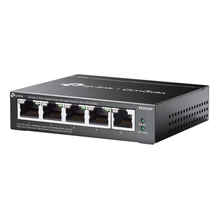 TP-Link Omada 5-Port Gigabit Easy Managed Switch with 4-Port PoE+ — image 3 of 5