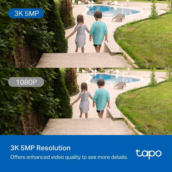 TP-Link Tapo TC43(EU) V2 Spherical IP security camera Indoor & outdoor 2880 x 1620 pixels Ceiling/Wall/Pole — image 26 of 30