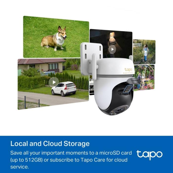 TP-Link Tapo TC43(EU) V2 Spherical IP security camera Indoor & outdoor 2880 x 1620 pixels Ceiling/Wall/Pole — image 15 of 30