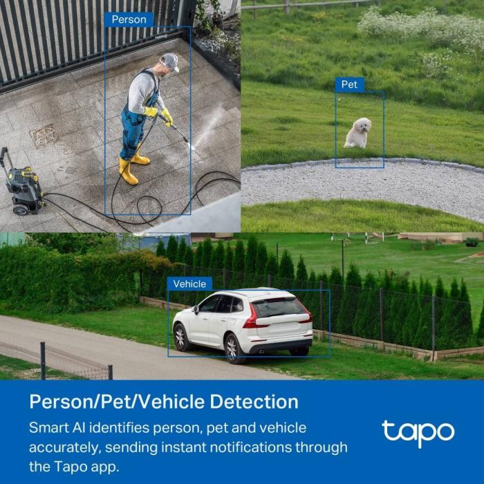 TP-Link Tapo TC43(EU) V2 Spherical IP security camera Indoor & outdoor 2880 x 1620 pixels Ceiling/Wall/Pole — image 9 of 30