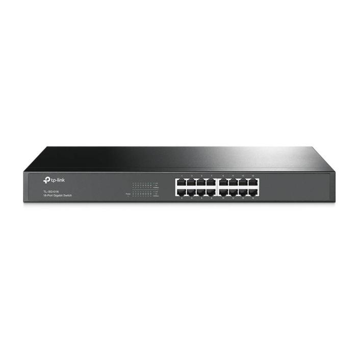 TP-Link TL-SG1016 network switch Unmanaged Gigabit Ethernet (10/100/1000) 1U Black — image 4 of 6