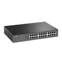 TP-Link TL-SG1024DE network switch Managed L2 Gigabit Ethernet (10/100/1000) Black, view image 2 of 8