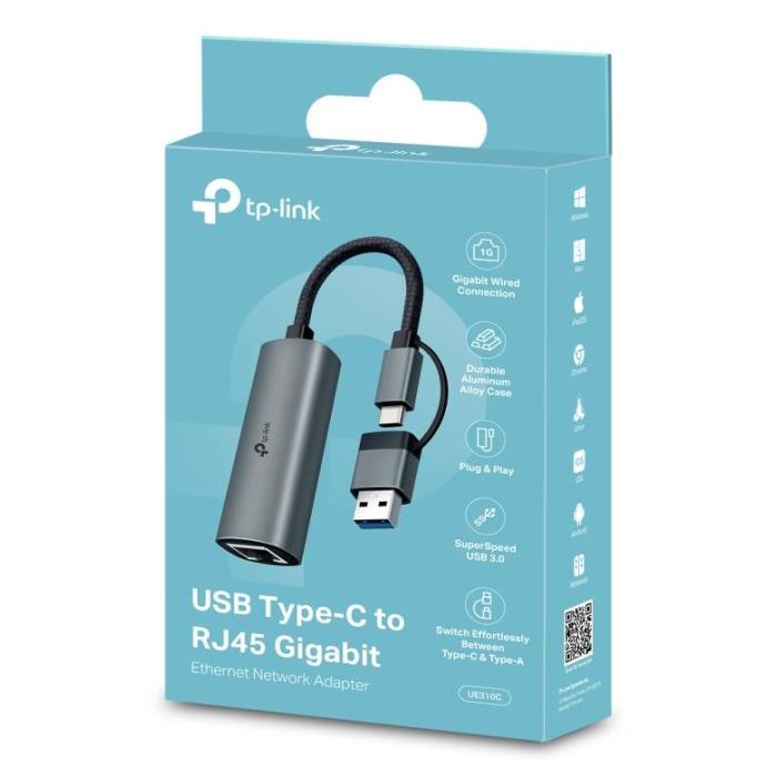 TP-Link USB Type-C to RJ45 Gigabit Ethernet Network Adapter — image 4 of 8