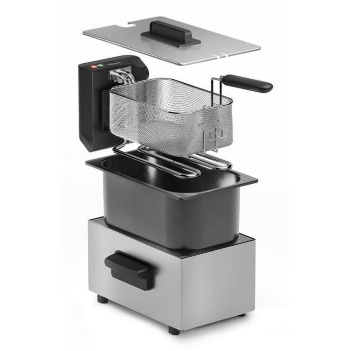 Tristar FR-9334 fryer Single 3 L Stand-alone 2000 W Deep fryer Silver — image 10 of 10