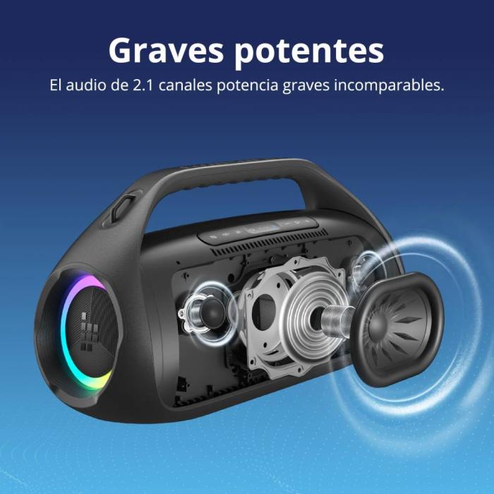 Tronsmart Bang 2 Stereo portable speaker Black 90 W — image 4 of 32