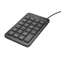 Trust 22221 numeric keypad Laptop/PC USB Black