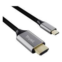 Trust 25630 cable gender changer USB-C HDMI Black, Silver, view image 5 of 6
