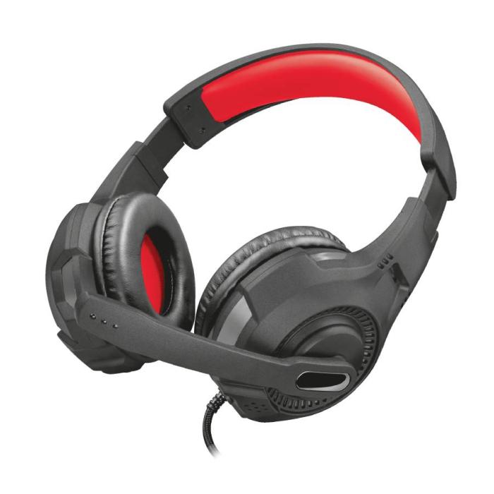 Trust GXT 307 RAVU Headset Wired Head-band Gaming Black, Red — image 2 of 6