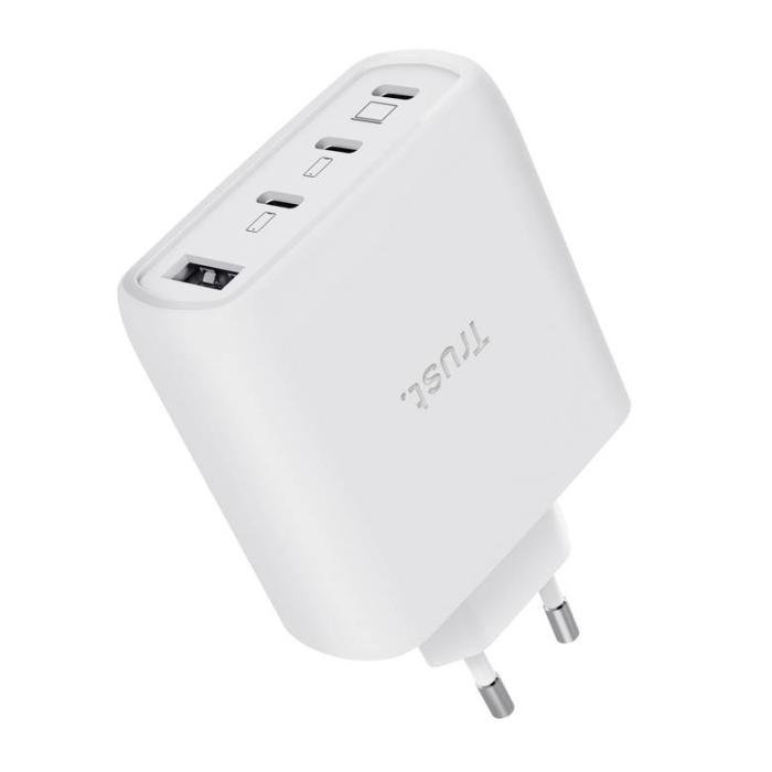 Trust Maxo 65W Universal White AC Fast charging Indoor — image 6 of 8