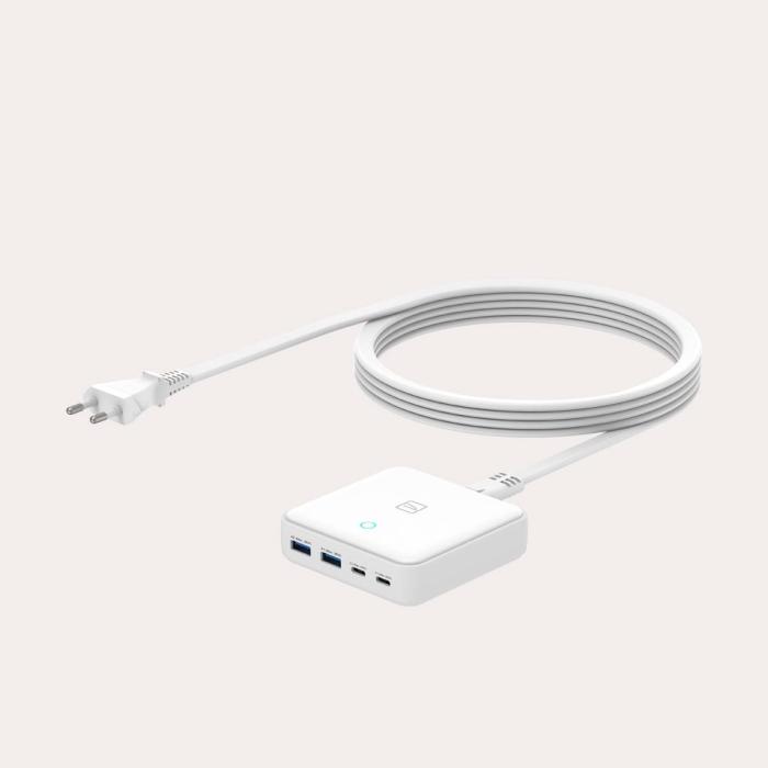 Tucano MADEGA65EUW mobile device charger Universal White AC Fast charging Indoor