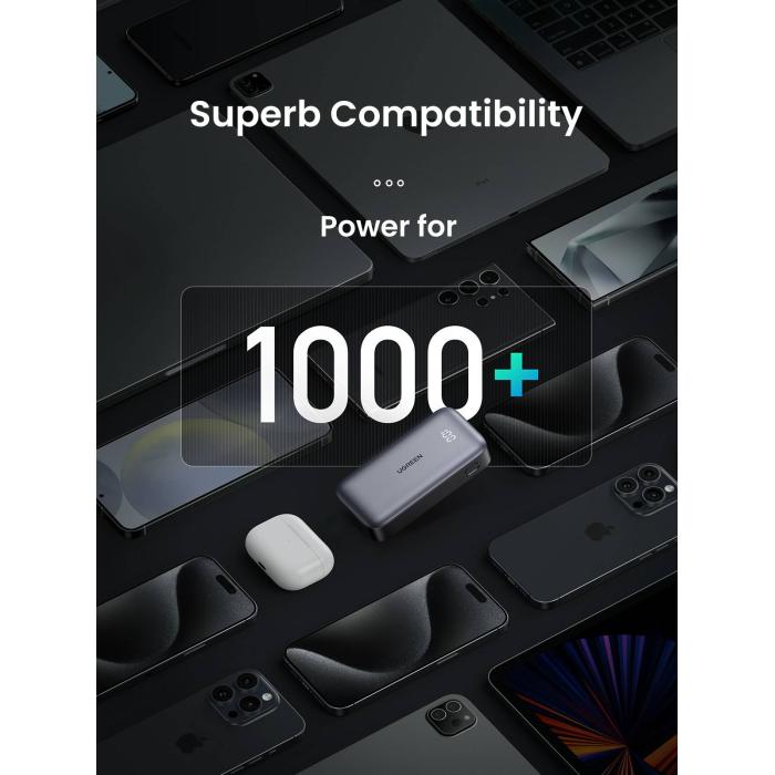 Ugreen 10000mAh Mini Powerbank Quick Charging 30W Grey — image 15 of 18