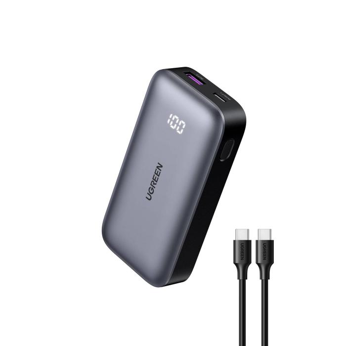 Ugreen 10000mAh Mini Powerbank Quick Charging 30W Grey — image 2 of 18