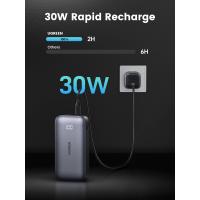 Ugreen 10000mAh Mini Powerbank Quick Charging 30W Grey, view image 14 of 18