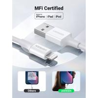 Ugreen cable USB 2.0 A lightning 2m, 5V/2.4A iPhone 7 / 7plus / 6S/ 6 / 6 Plus, iPhone 5s/5c/5, iPad Mini/Mini 2, iPad 1 m, view image 4 of 8