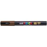 Uni POSCA marker 1 pc(s) Bullet tip Brown