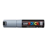 Uni POSCA marker 1 pc(s) Chisel tip Grey