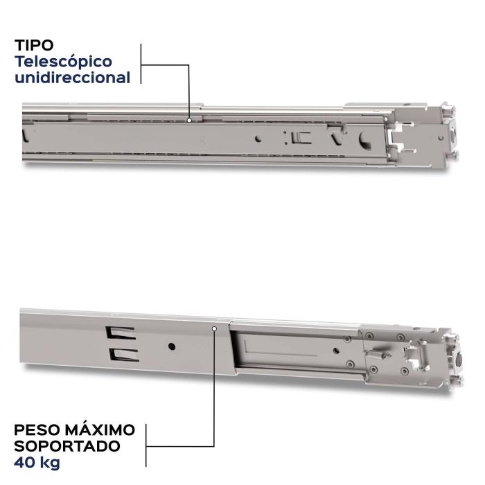 UNYKAch Telescopic Rails / Guides RG4208G4 COMPATIBLE WIDTH UNYKAPRO HSW4208G4 2U HOT SWAP CHASSIS — image 17 of 18