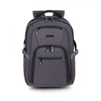 Urban Factory HTE15UF backpack Travel backpack Black, Grey Polyester, Polyethylene terephthalate (PET)
