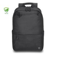 V7 CBP16-ECO2 laptop case 39.6 cm (15.6'') Backpack Black