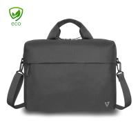 V7 CTP14-ECO2 laptop case 35.8 cm (14.1'') Briefcase Black