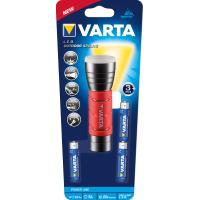 Varta 17627101421 Black, Red Hand flashlight LED