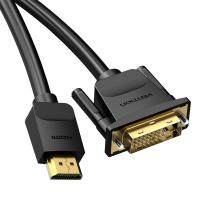 Vention HDMI to DVI Cable 1.5M Black, view image 2 of 5