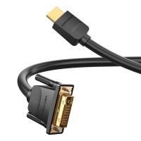 Vention HDMI to DVI Cable 1.5M Black, view image 4 of 5