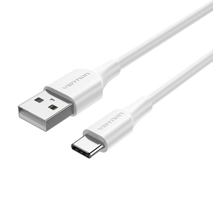 Vention USB 2.0 A Male to C Male 3A Cable 1.5M White