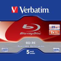 Verbatim 43615 blank Blu-Ray disc BD-RE 25 GB 5 pc(s)