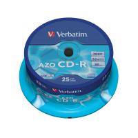 Verbatim CD-R AZO Crystal 700 MB 52x 25 pc(s)