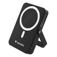 Verbatim Charge 'n' Go Magnetic Wireless Power Bank with stand - 10000 mAh Black