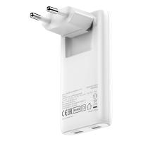 Verbatim Fold 'n' Go GaN Charger 65W EU plug White