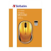 Verbatim Go Nano mouse Office Ambidextrous RF Wireless 1600 DPI